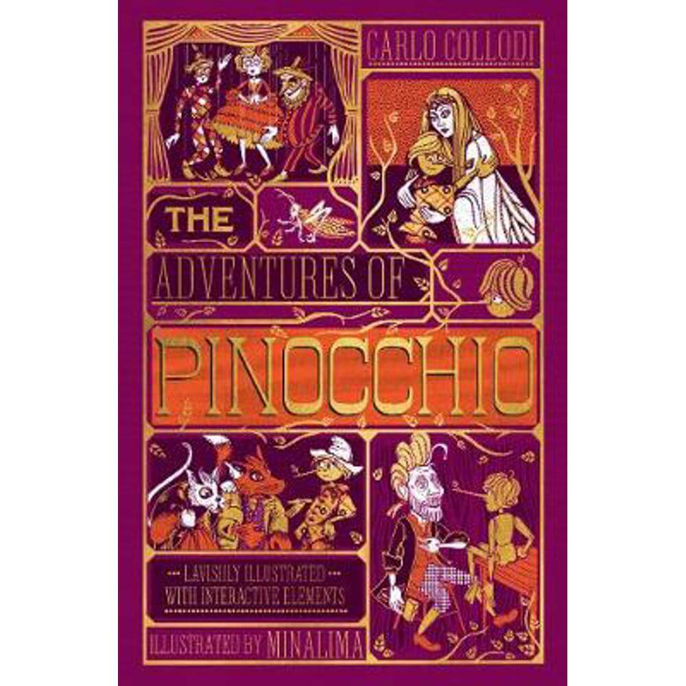 The Adventures of Pinocchio (MinaLima Edition): (Ilustrated with Interactive Elements) (Hardback) - Carlo Collodi